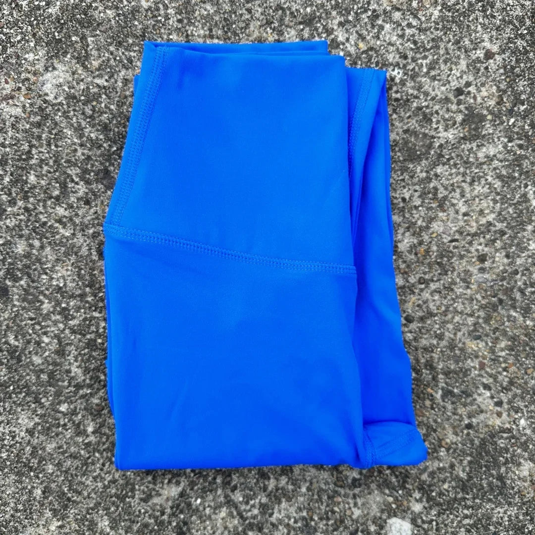 Women High Waist Yoga Leggings With Back Pocket Cropped Pants