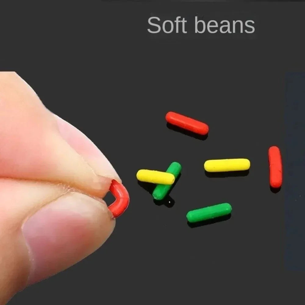 600 Pcs Float Rubber Stopper Bobber Set For Fishing Tackle