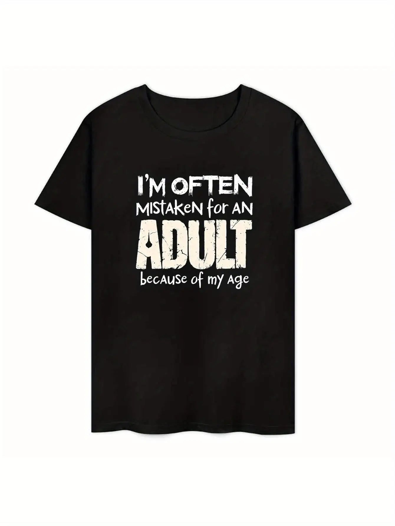 Mens Funny Im Often Mistaken For An Adult Cotton Shirt