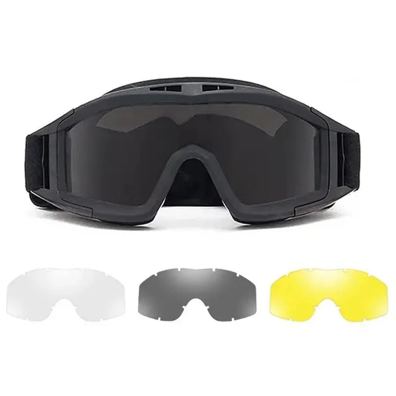 Explosion Proof Shooting Tactical Goggles For Airsoft And Paintball