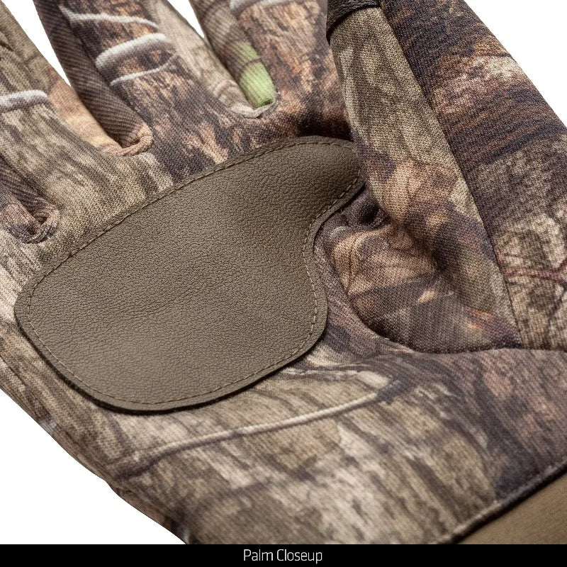 Falcon Windproof Hunting Gloves Mossy Oak DNA Lightweight