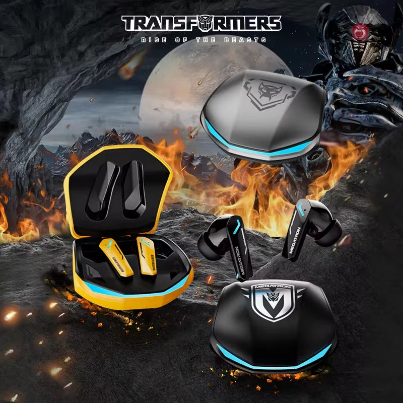 Transformers GM2 Pro Bluetooth Earphones Wireless Gaming Headset Earbuds