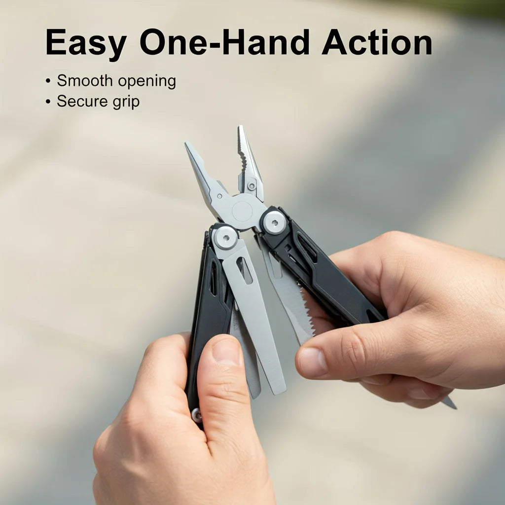 27 In 1 Multitool Pliers Stainless Steel Survival Tool Camping