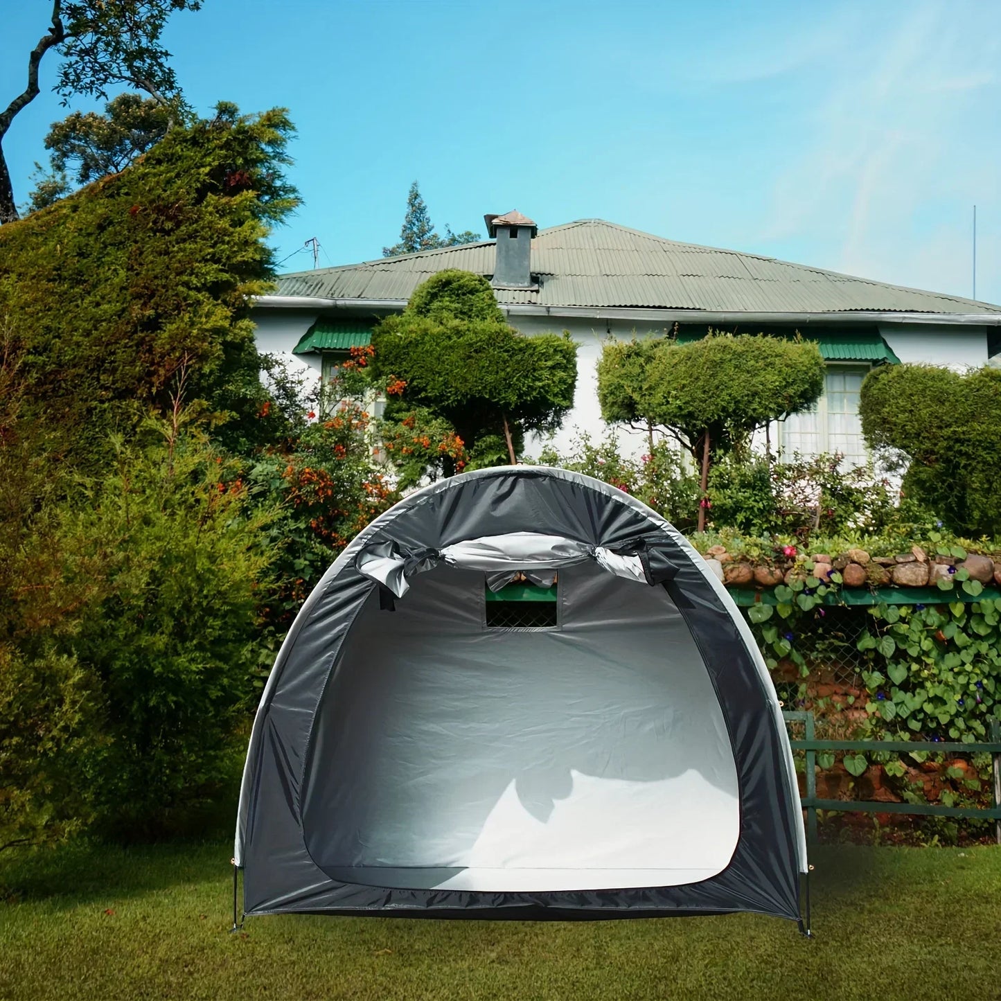 Waterproof Foldable Outdoor Bicycle Storage Tent Shelter