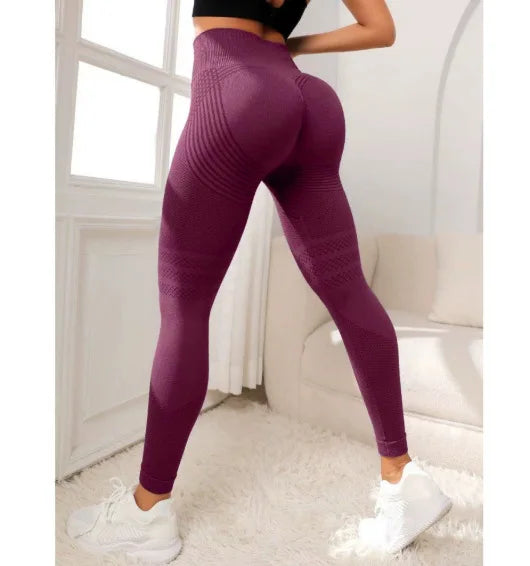 Women's 3D Cellulite Leggings High Waist Butt Lift Workout