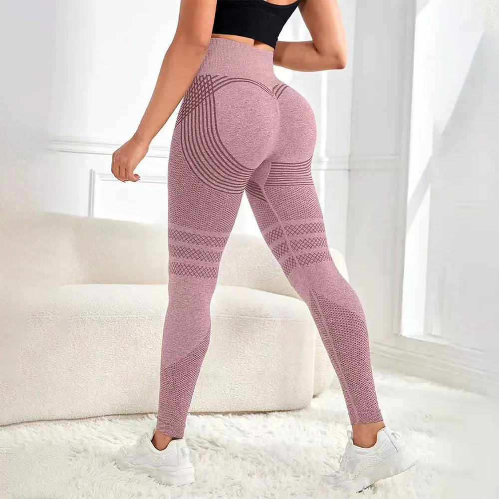 Women's 3D Cellulite Leggings High Waist Butt Lift Workout