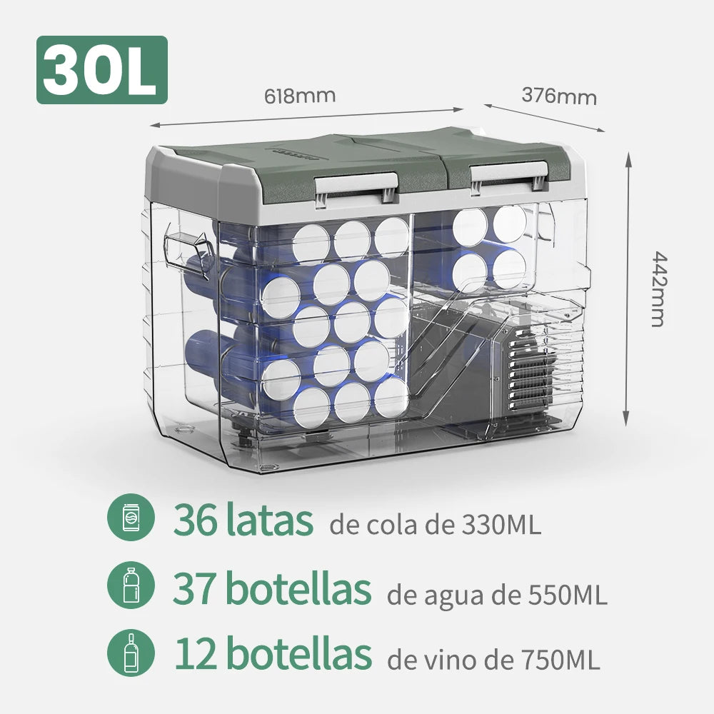 Alpicool NLS Car Refrigerator Mini Fridge Freezer Portable 12V