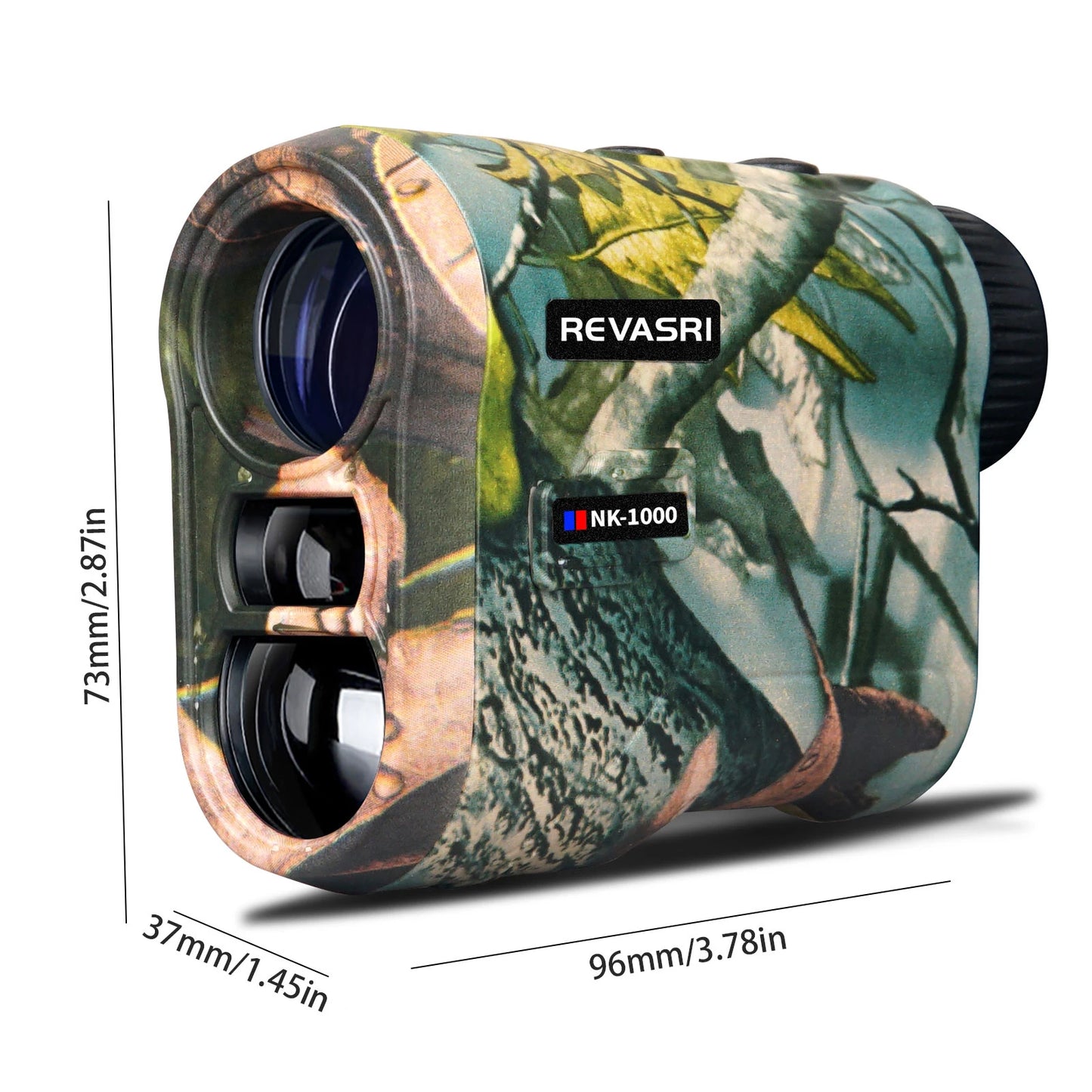 REVASRI 6X 1000M Hunting Laser Rangefinder Monocular With Scan Modes