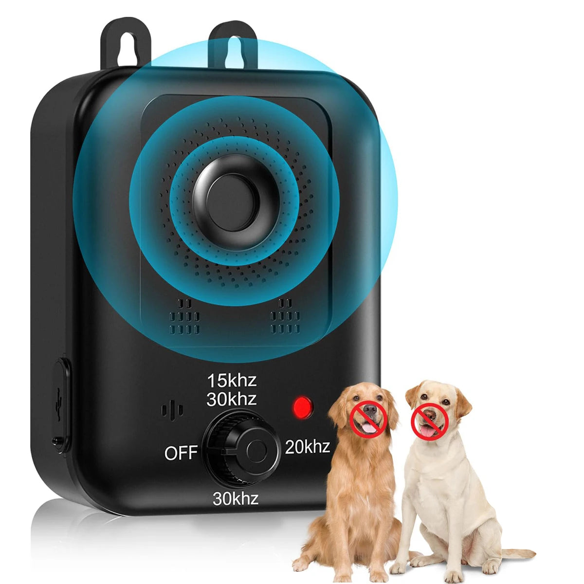 Petedu Rechargeable Ultrasonic Bark Deterrent For Indoor And Outdoor Dogs