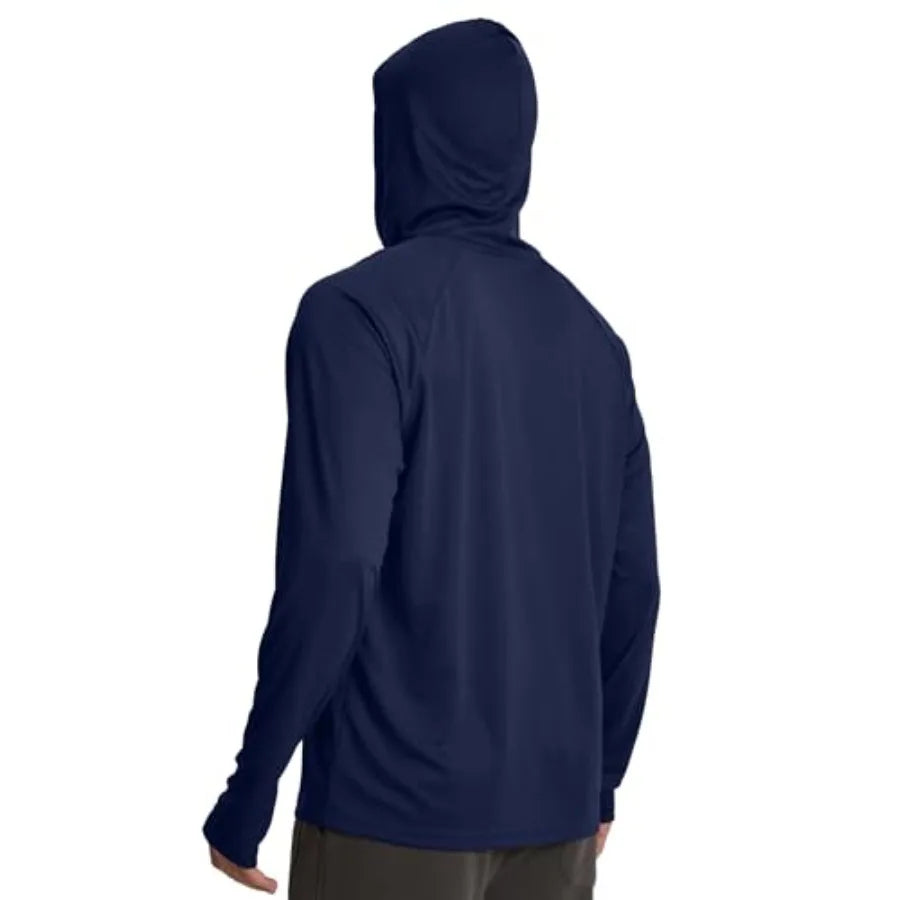 5 Pack Men's Fishing Shirts Long Sleeve UPF Hoodie