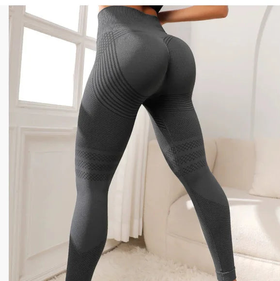Women's 3D Cellulite Leggings High Waist Butt Lift Workout