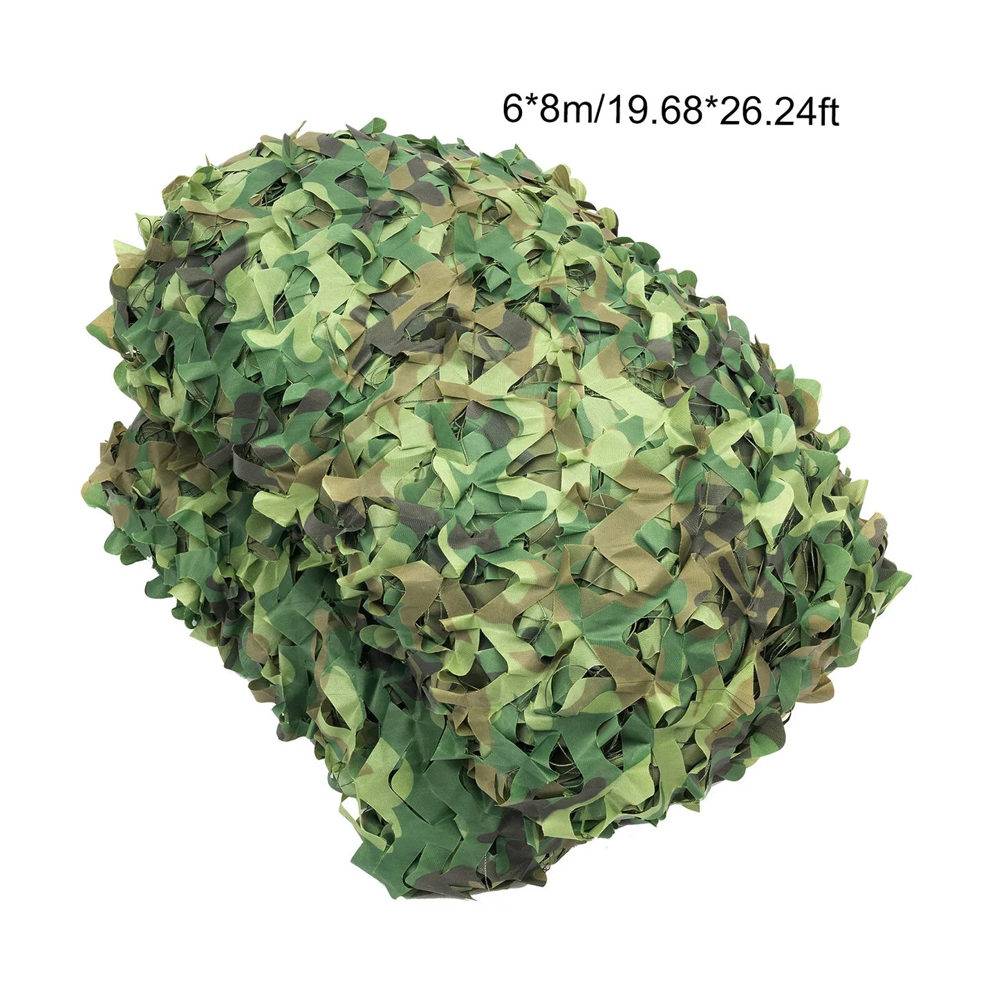 NONECN Jungle Camouflage Netting With Double Layer Hemming Waterproof Oxford