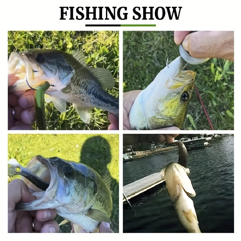 Five Piece Bionic Soft Bait Kit With Sliding Mechanism Lure