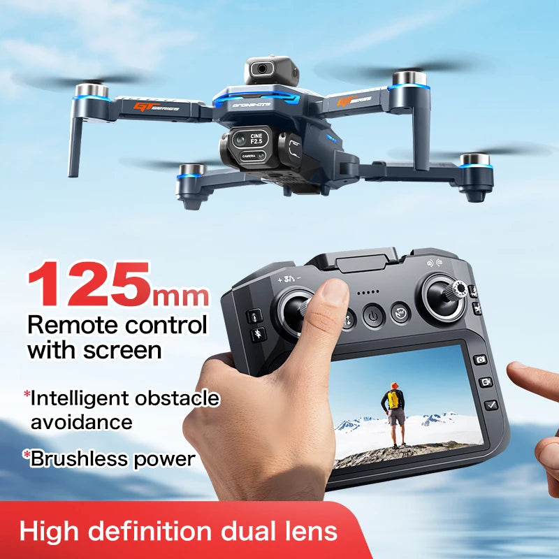 GT8 Drone HD Dual Camera With Screen Control and WiFi