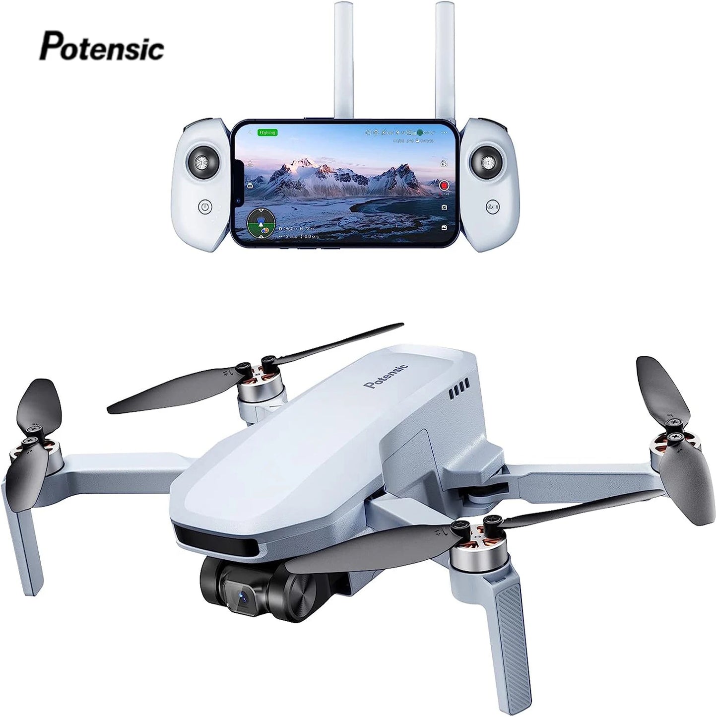 Potensic ATOM SE Drone With GPS Auto Return 4K Video