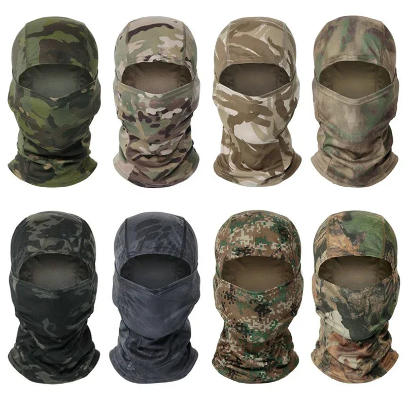 Tactical Balaclava Full Face Mask For Outdoor Sports And Cycling
