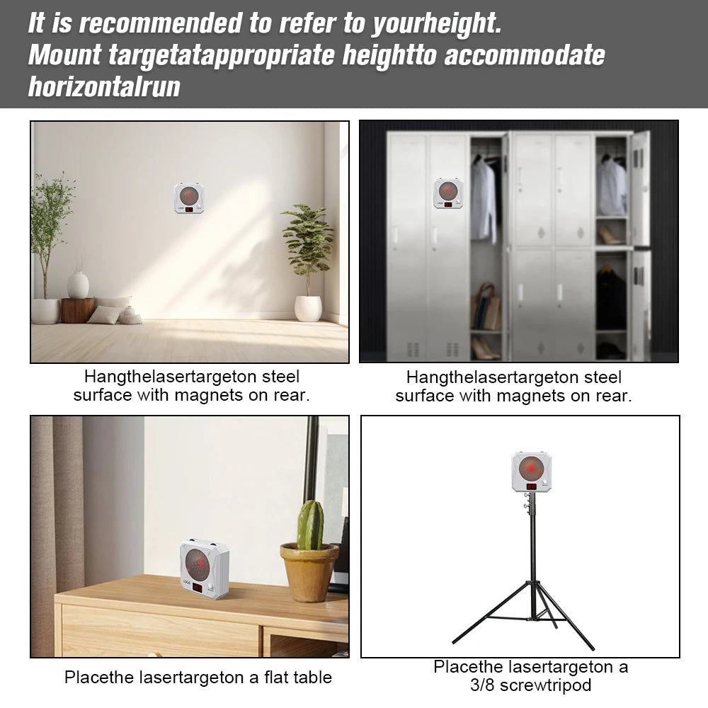 Infrared Induction Electronic Scoring Laser Target For Shooting Practice