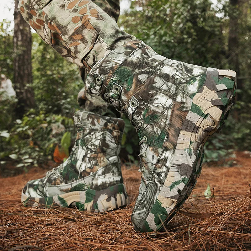Louis Kadhrcn Mens Lightweight Tactical Hiking Boots