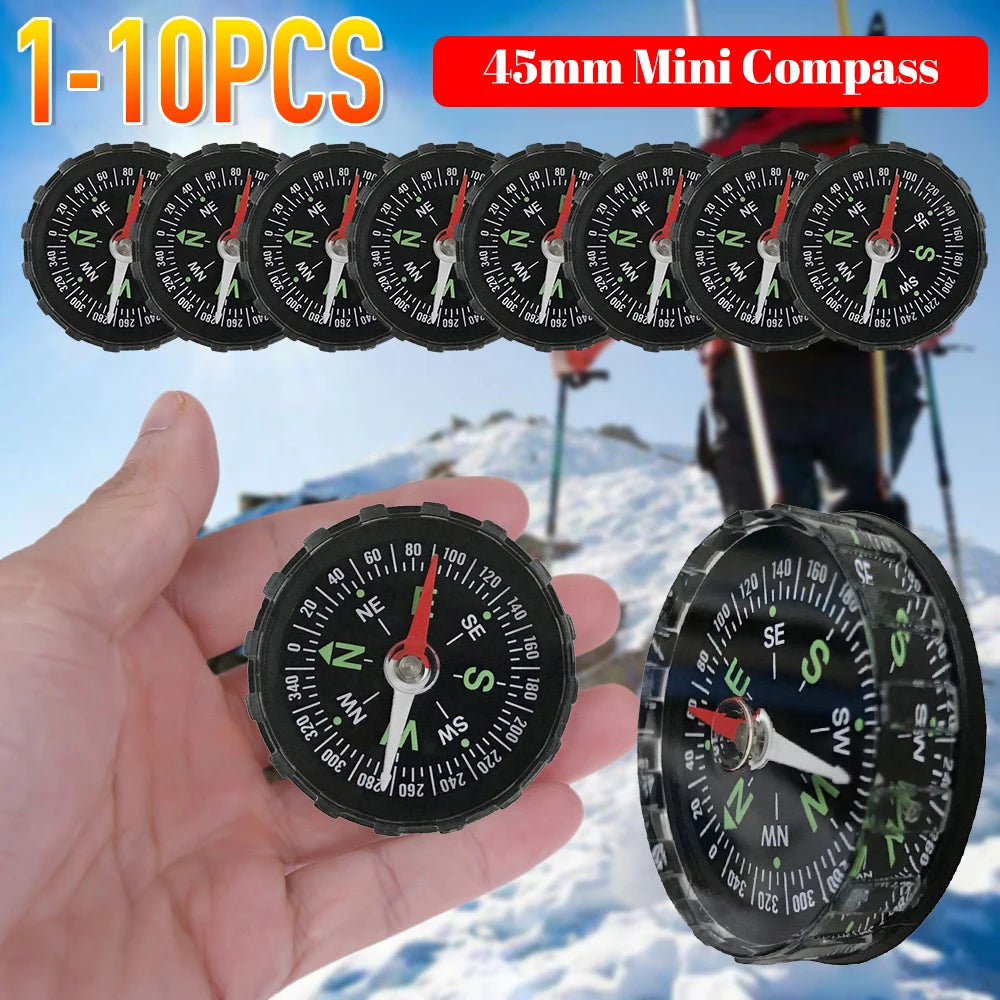 APWIKOGER Mini Compass Portable Handheld Camping And Hiking