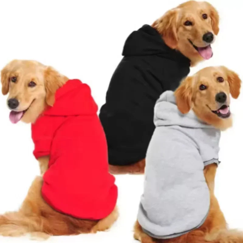 NONECN Dog Hooded Sweatshirt Autumn Winter Coat For Dogs