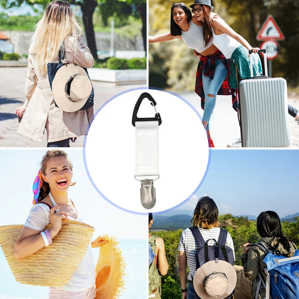 Hat Keeper Clip Portable Hat Holder For Travel Outdoor Use
