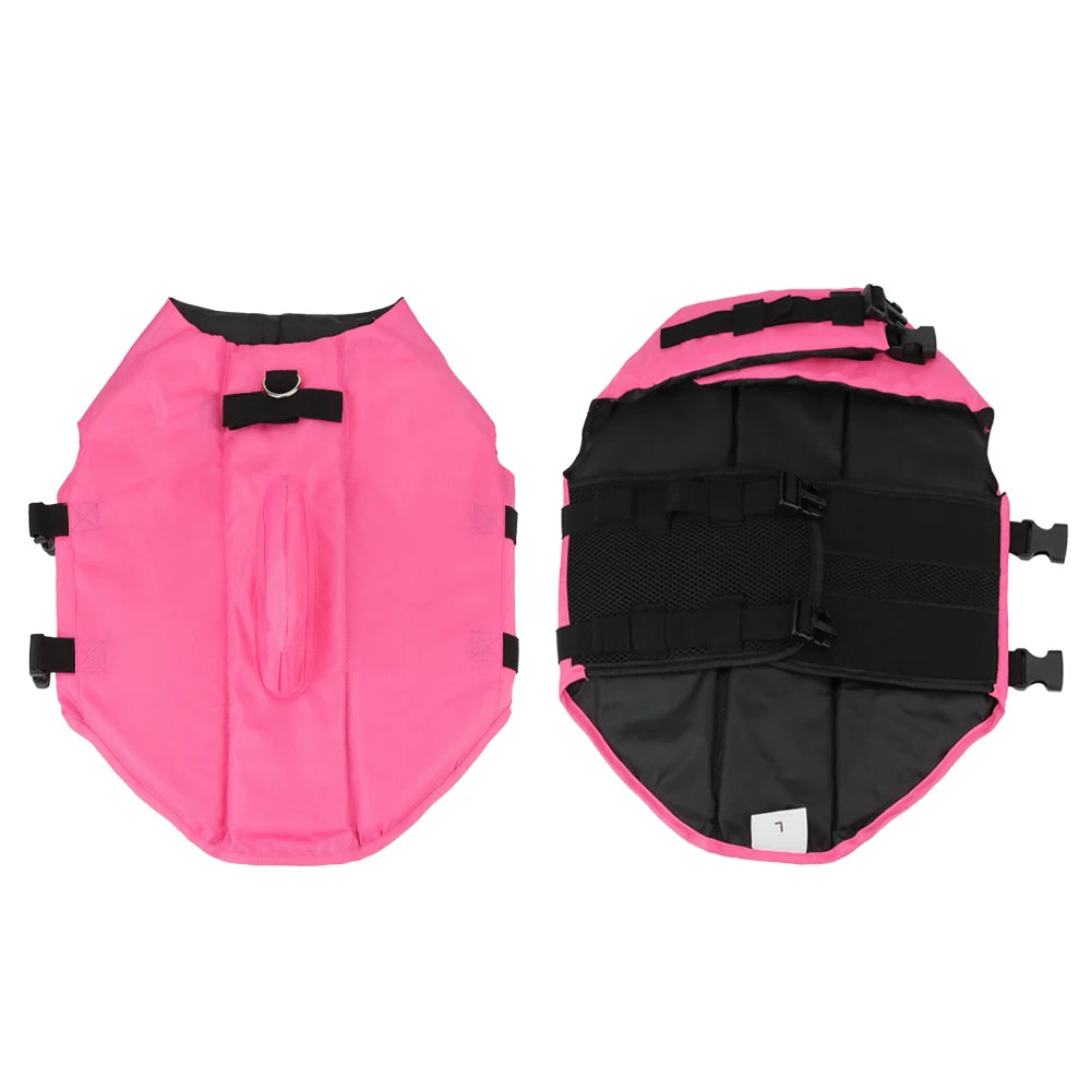 Shark Themed Dog Life Vest For Safe Swimming And Travel