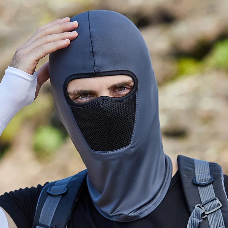 NONECN Outdoor Wind and Sun Face Mask for Men UV Protection Gaiter