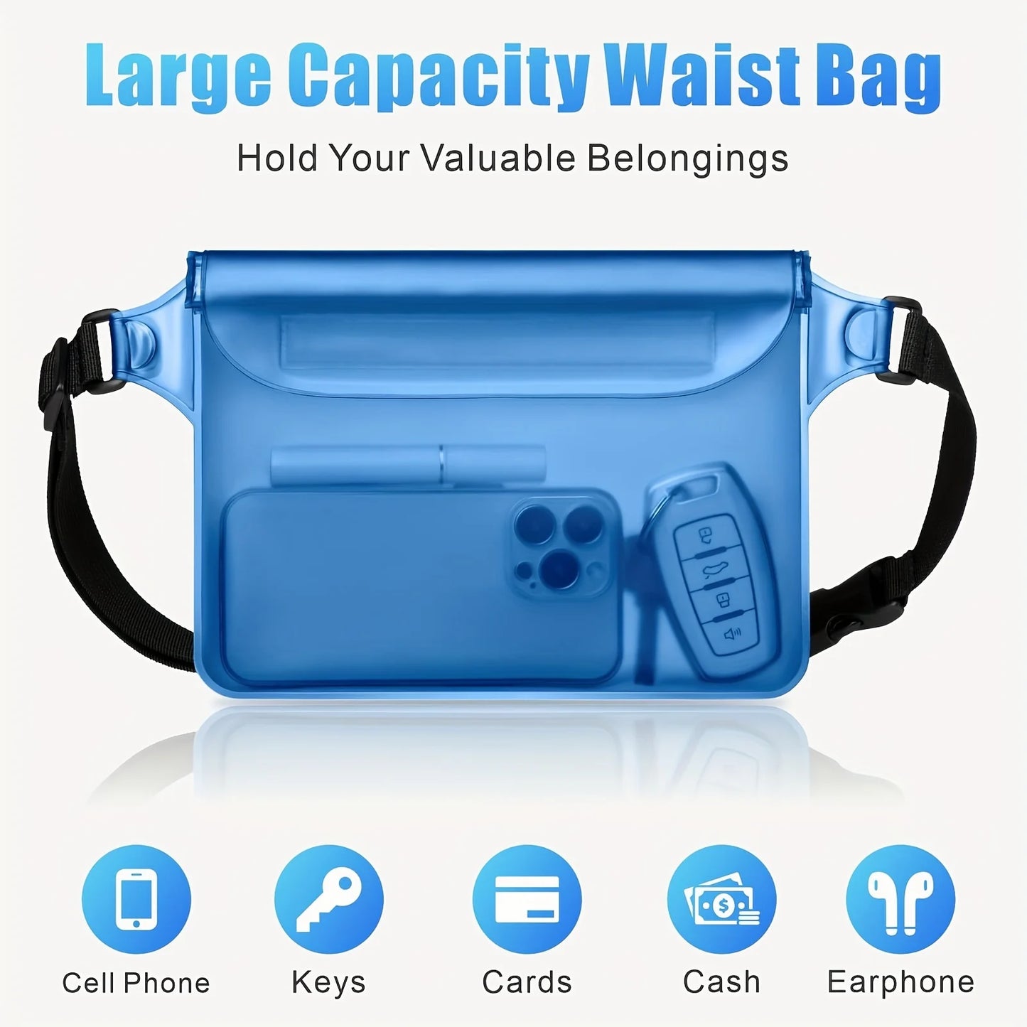 Waterproof Phone Storage Bag For Swimming Rafting And Diving