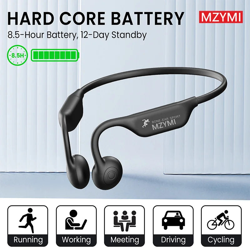 INMAS MZYMI A18 TWS Earphone Neckband Bone Conduction IP56