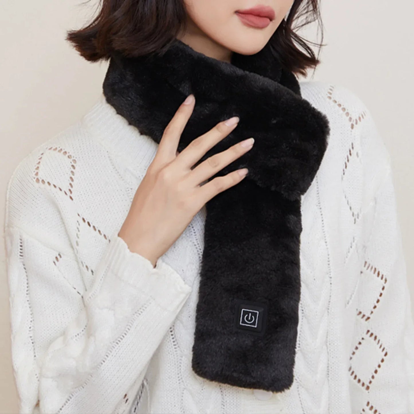 USB Heated Scarf For Men And Women Winter Warmer Outdoors