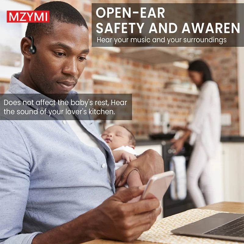 INMAS MZYMI A18 TWS Earphone Neckband Bone Conduction IP56