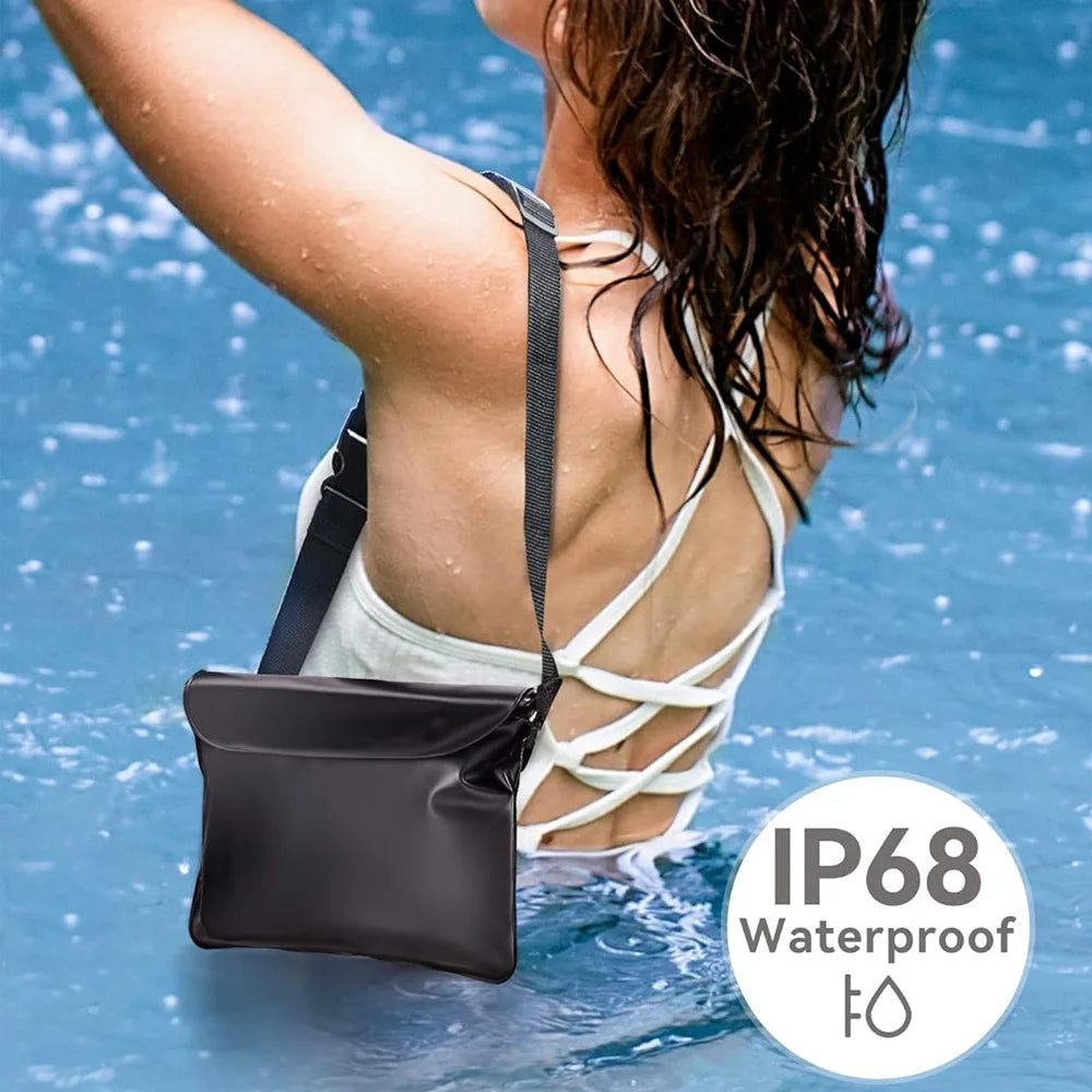 Waterproof Phone Pouch Dry Bag Waist Pack For Beach Kayaking