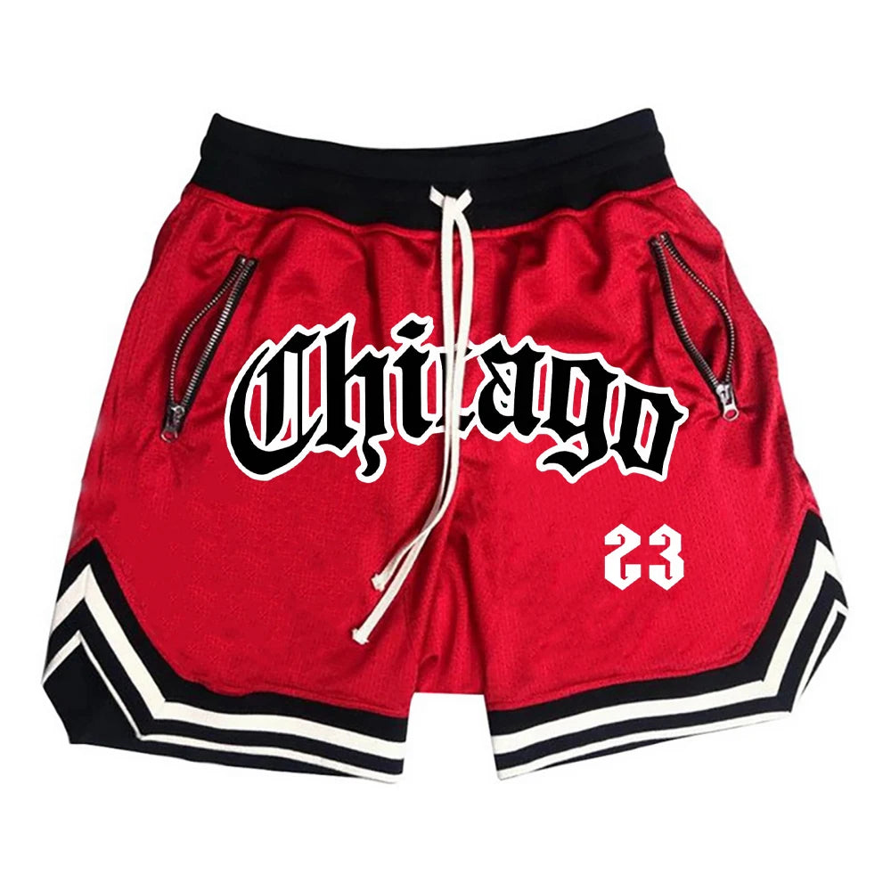 Mens Loose Fit QuickDry Sports Shorts For Running And Training