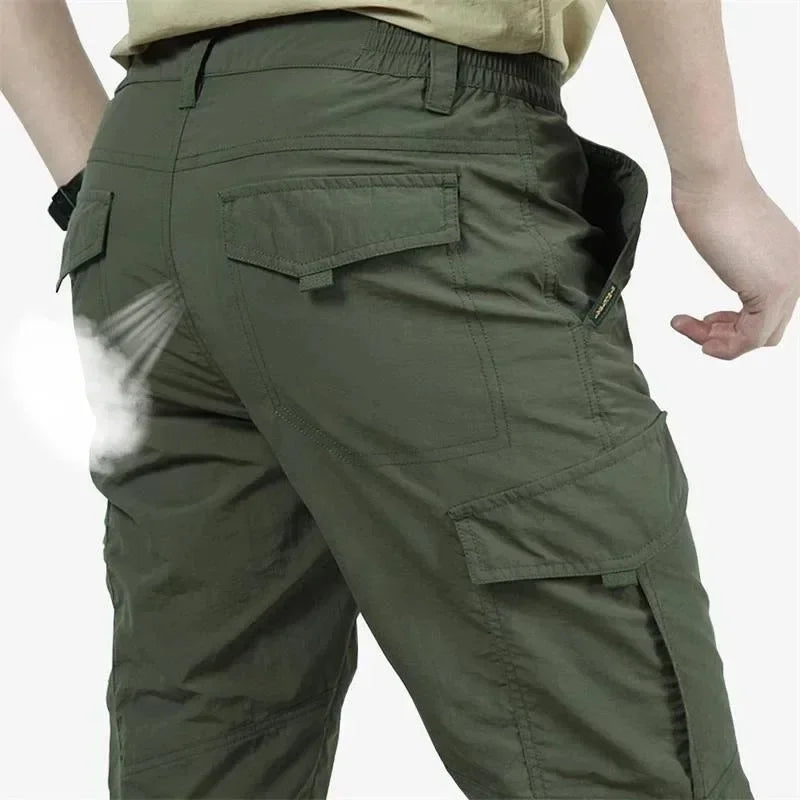 Mens Outdoor Waterproof Camouflage Military Combat Pants For Camping