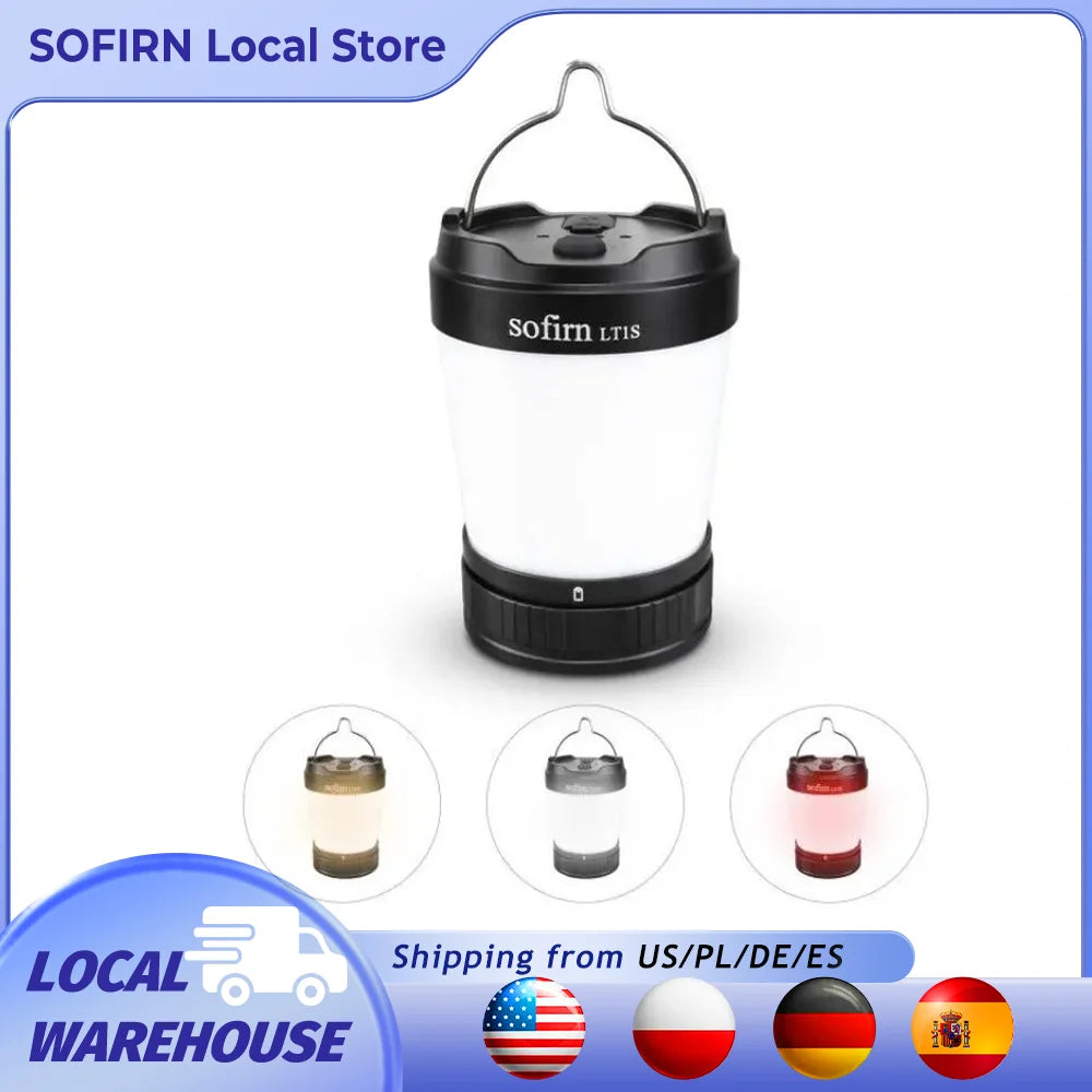 Sofirn LT1S Camping Light USB C 21700 Rechargeable Emergency Lantern
