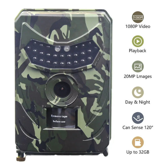 Tensdarcam Outdoor Hunting Camera 12MP Trail Night Vision Infrared