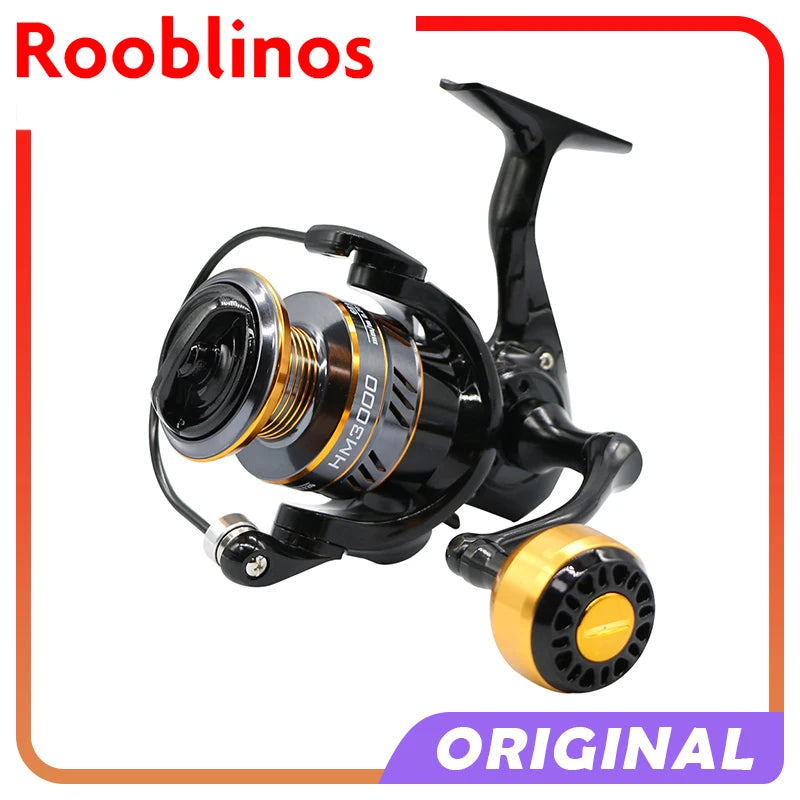 Rooblinos Spinning Fishing Reel 10KG Max Drag High Speed