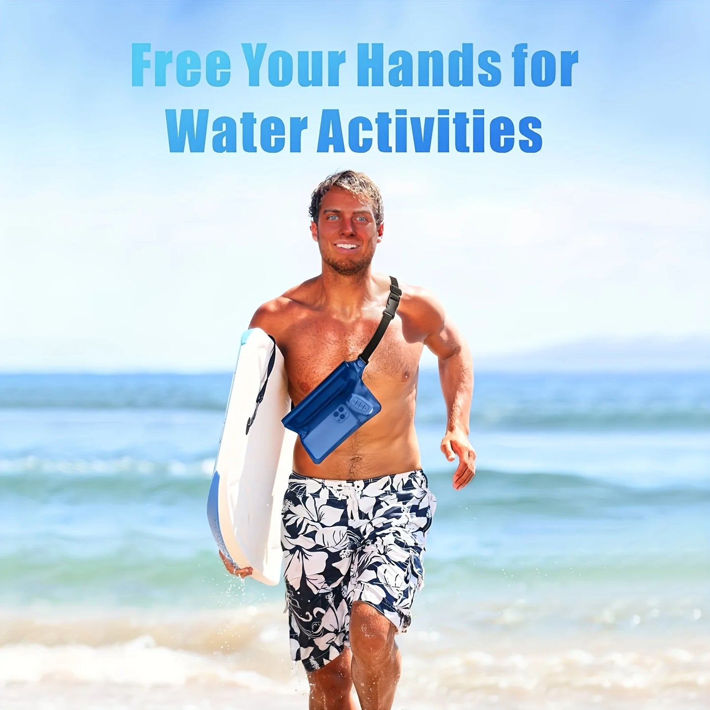 Waterproof Phone Storage Bag For Swimming Rafting And Diving