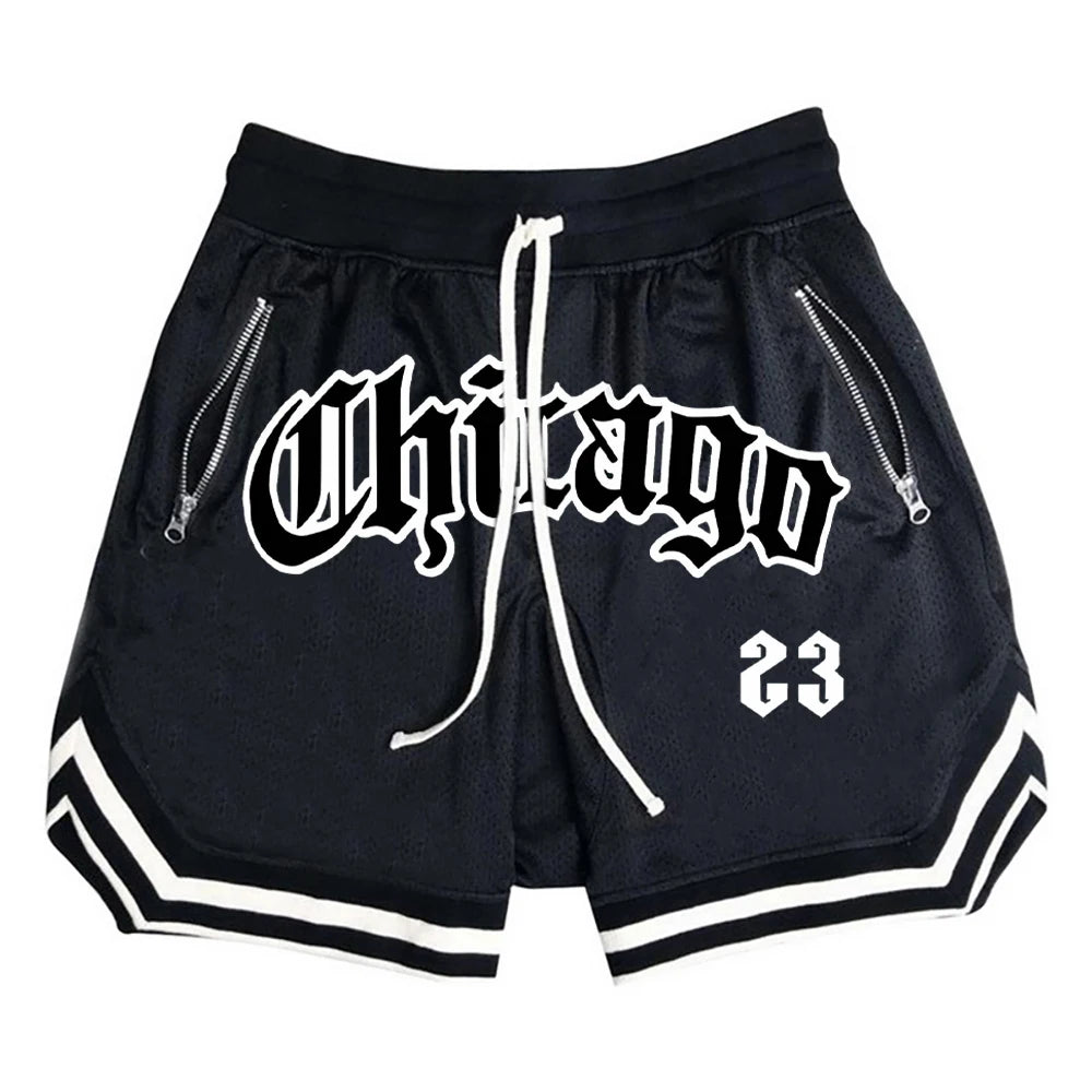 Mens Loose Fit QuickDry Sports Shorts For Running And Training