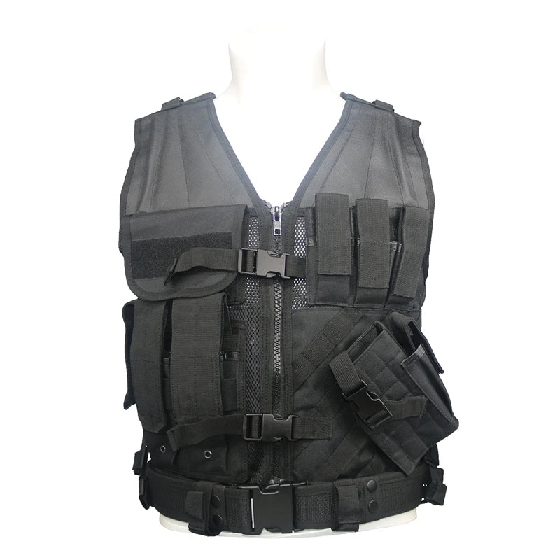 Molle Tactical Army Vest Armor Plate Carrier for Airsoft Paintball