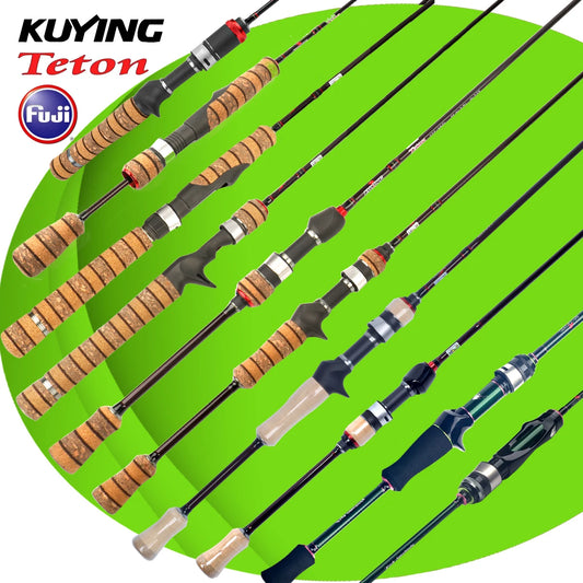 Kuying Teton Spinning Casting Rod Carbon Lure Baitcaster