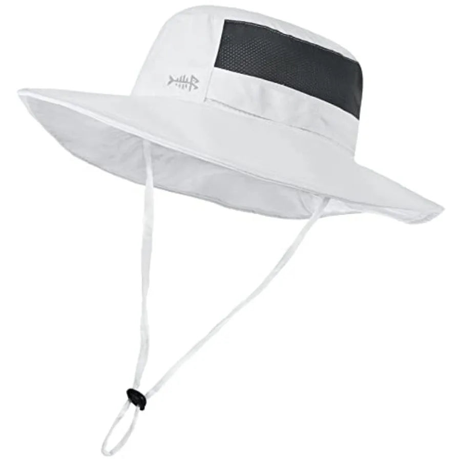 UPF 50 Plus Fishing Hat Water Resistant Detachable Neck Flap