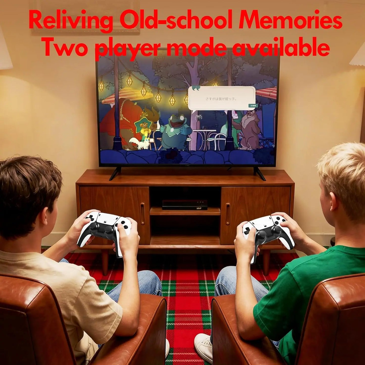 Retro 4K Console With 40K Classics 23 Emulators Dual Controllers