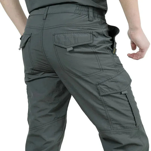 Mens Outdoor Waterproof Camouflage Military Combat Pants For Camping