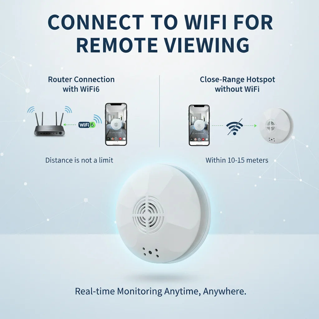 Mini Security Camera 1080P HD WiFi Motion Detection Indoor Use