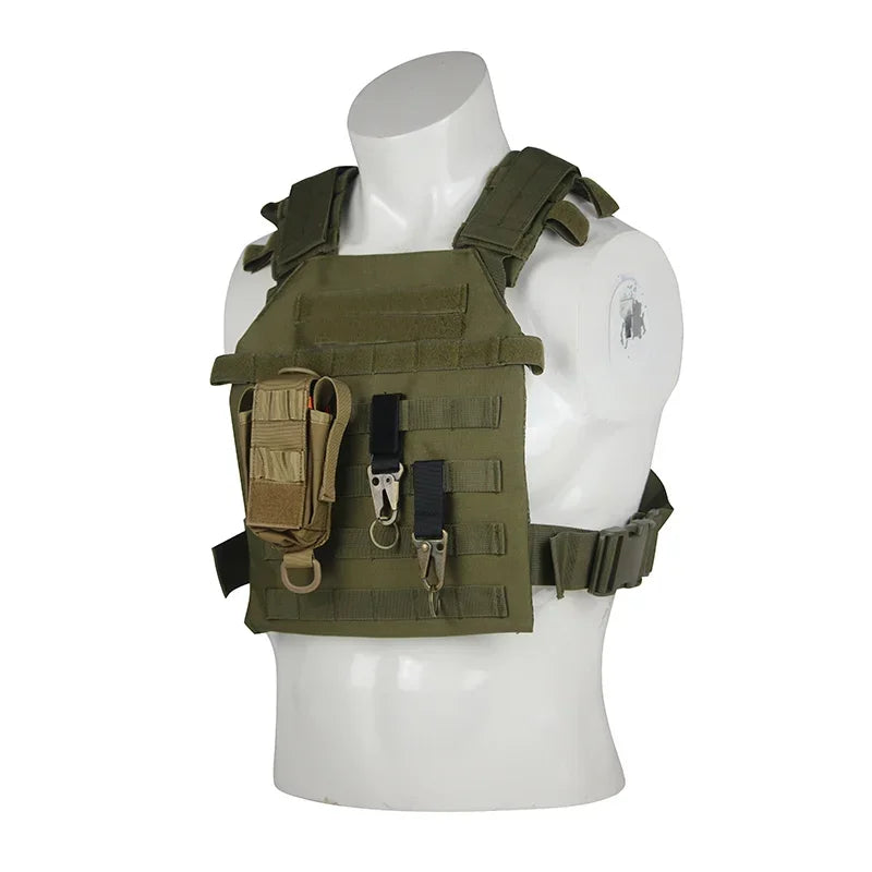 Military Tactical Vest Airsoft Molle Plate Carrier for Training