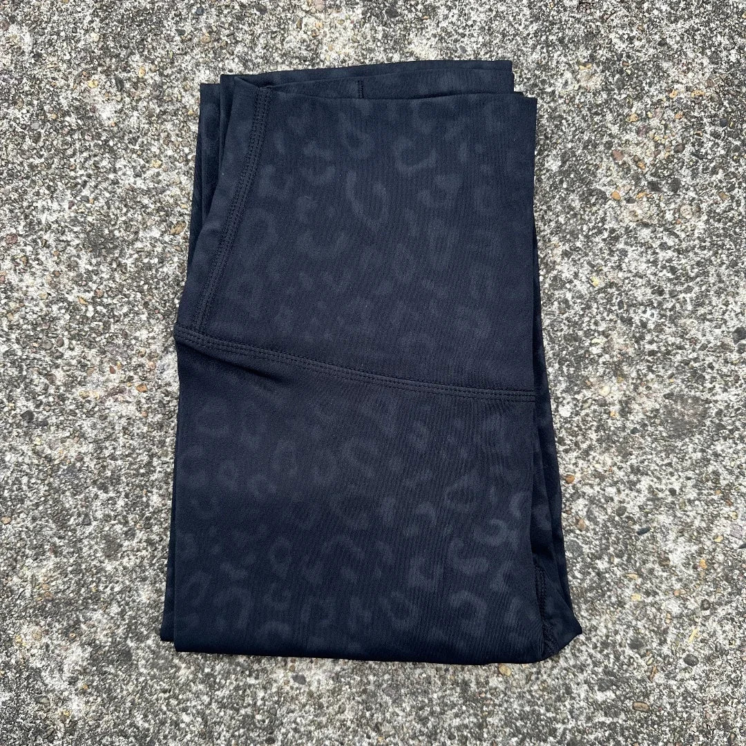 Women High Waist Yoga Leggings With Back Pocket Cropped Pants