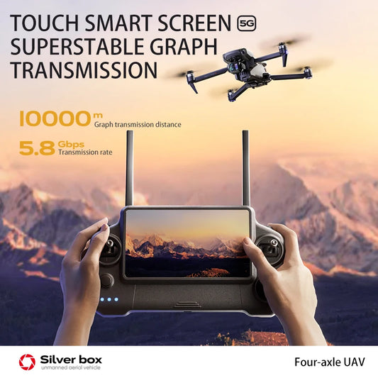 JJRC P7 Max GPS Drone 8K With Screen Remote Transmission