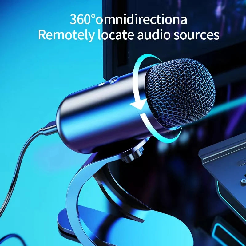 Popu Pine Professional Wired USB Gooseneck Condenser Conference Microphone