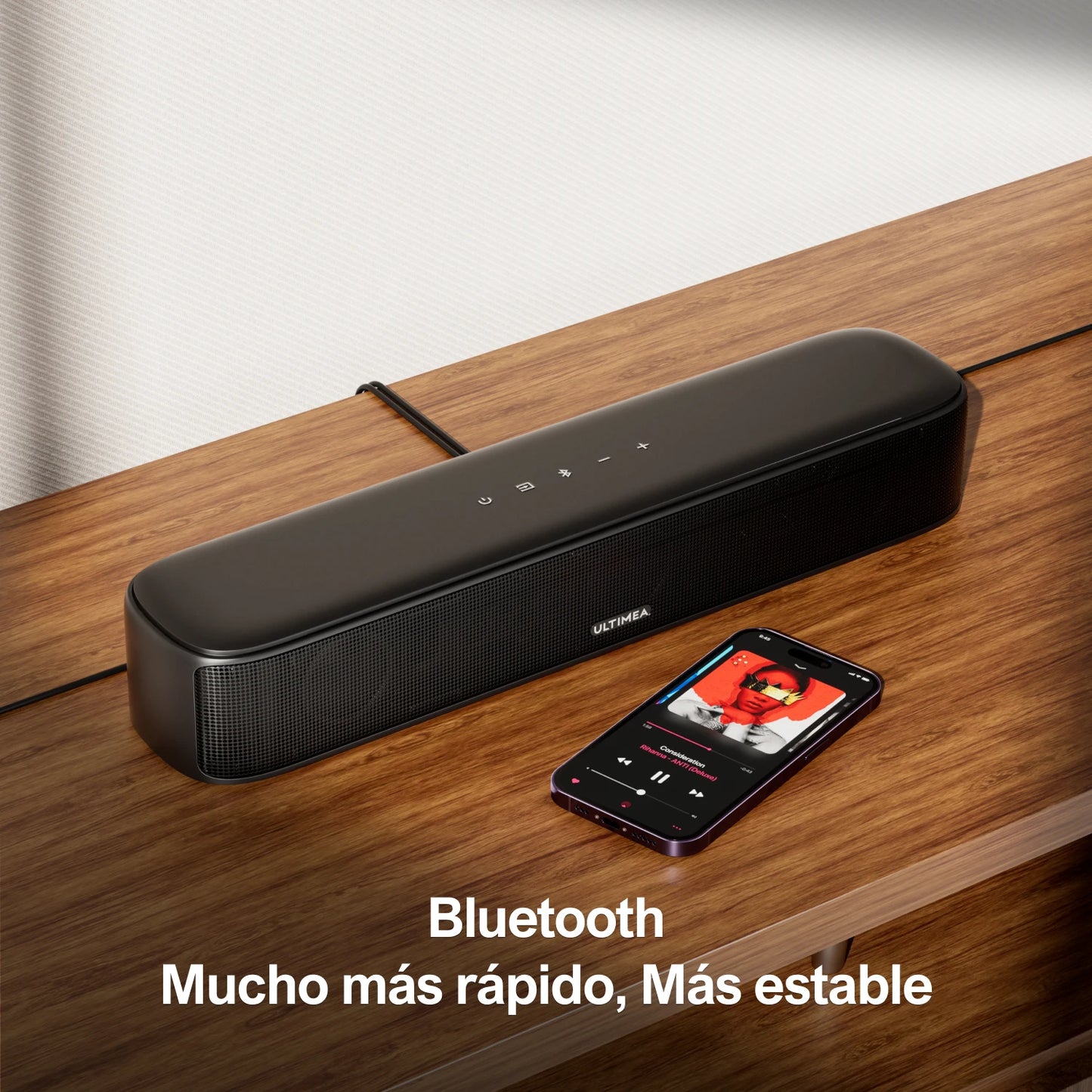 Ultimea 350W 7.1Ch Virtual Surround Soundbar With Subwoofer